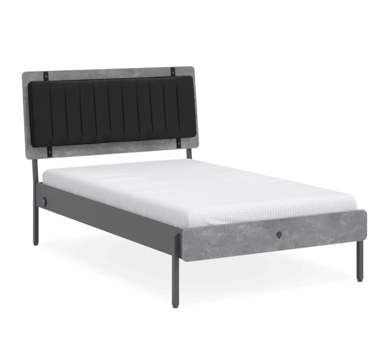 Cilek Space Gray Bett 120×200 cm