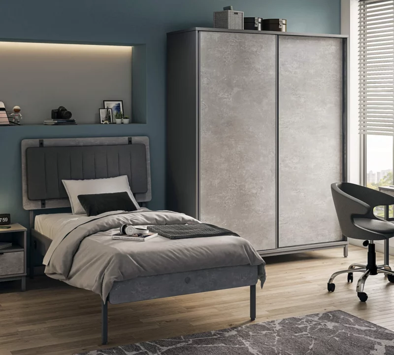 Cilek Space Gray Bett 120×200 cm – Bild 5