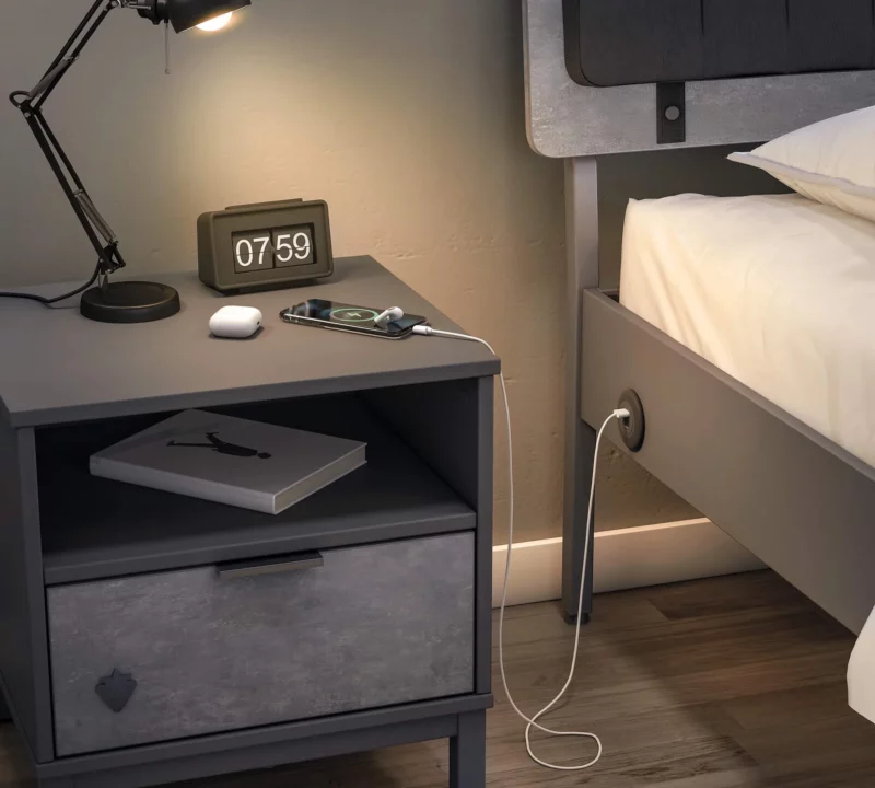 Cilek Space Gray Nachtkonsole – Bild 3