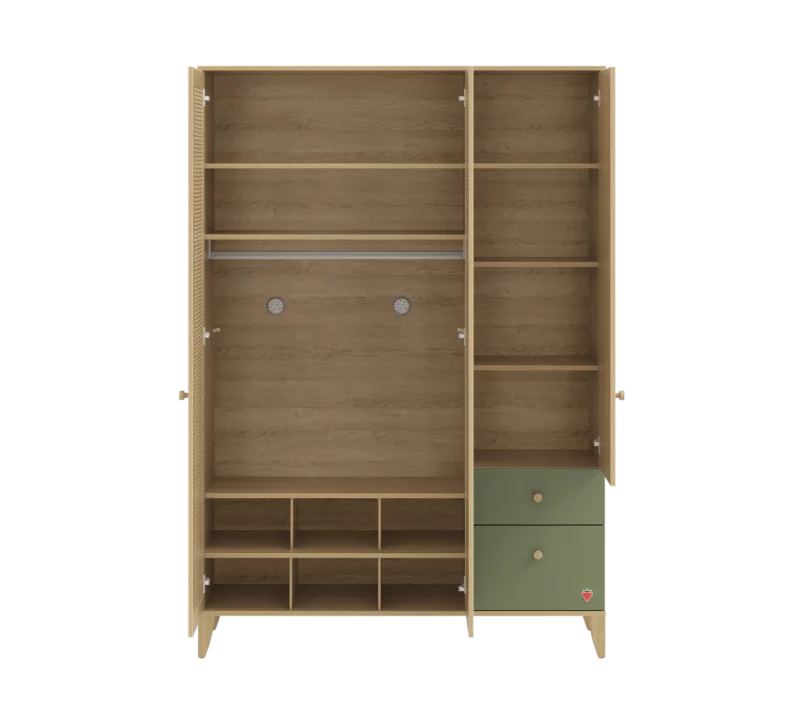 Cilek Loof Baby Kliederschrank 3-türig – Bild 2