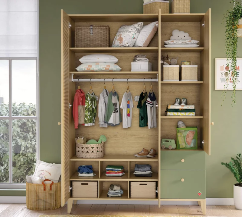 Cilek Loof Baby Kliederschrank 3-türig – Bild 3