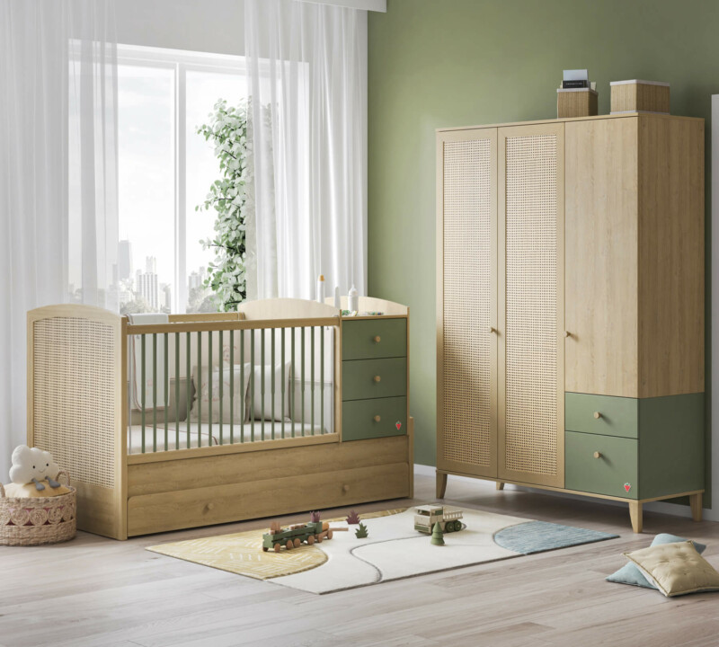 Cilek Loof Baby Kliederschrank 3-türig – Bild 5