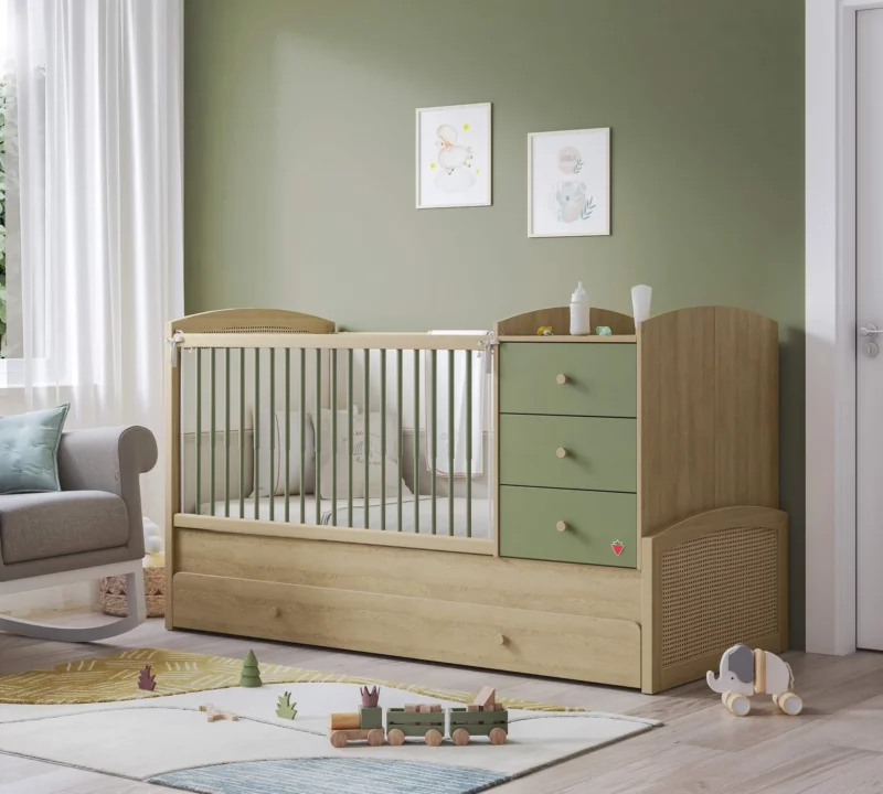 Cilek Loof Baby Babybett Umbaubett (80x180 cm) – Bild 9