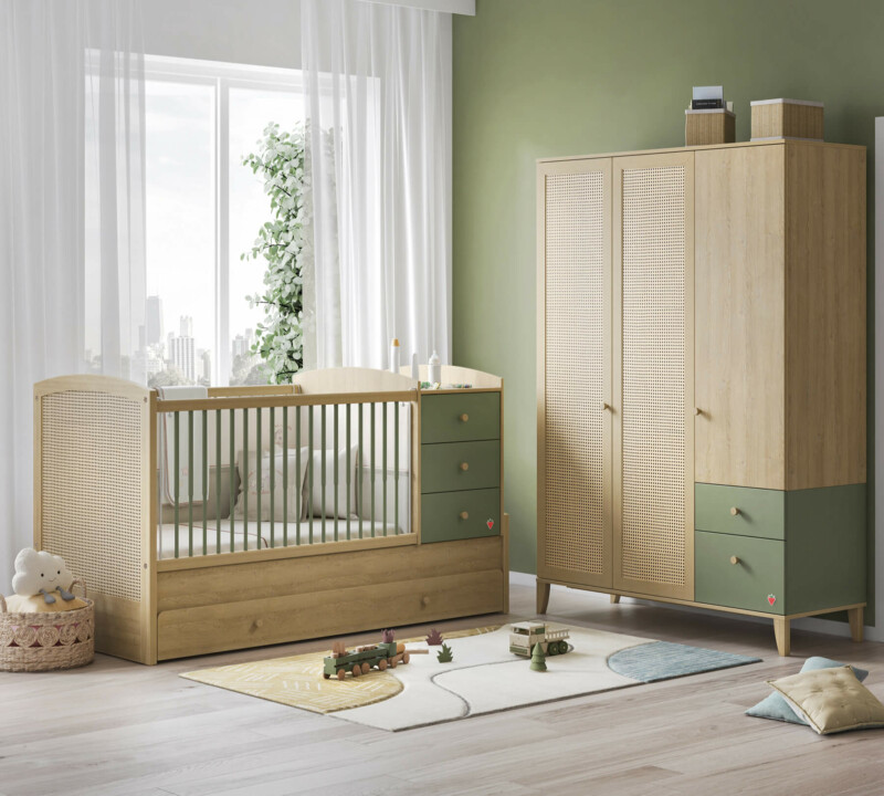 Cilek Loof Baby Babybett Umbaubett (80x180 cm) – Bild 8