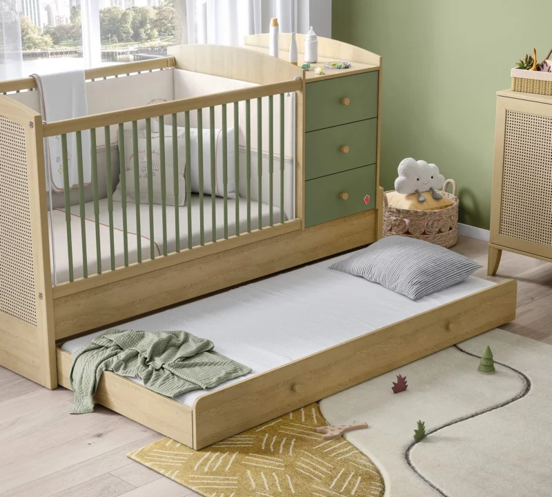 Cilek Loof Baby Babybett Umbaubett (80x180 cm) – Bild 7