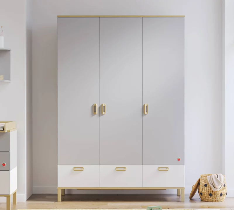 Cilek Mino Baby Kliederschrank 3-türig – Bild 2