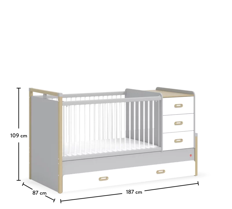 Cilek Mino Baby  Umbaubett (80x180 cm) – Bild 11