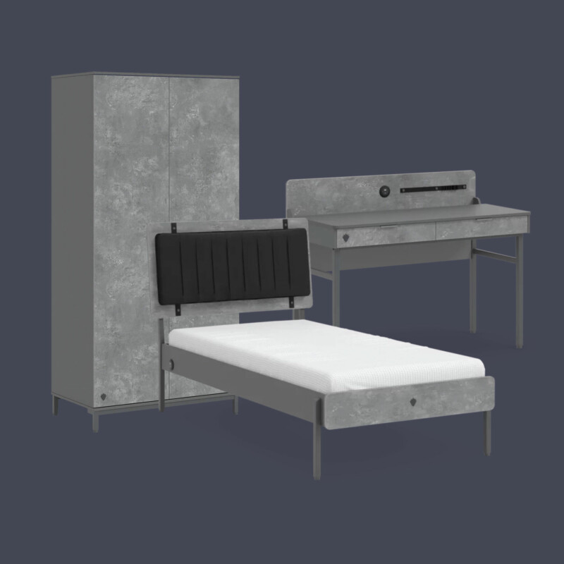 Cilek Space Gray Standart Jugendzimmer