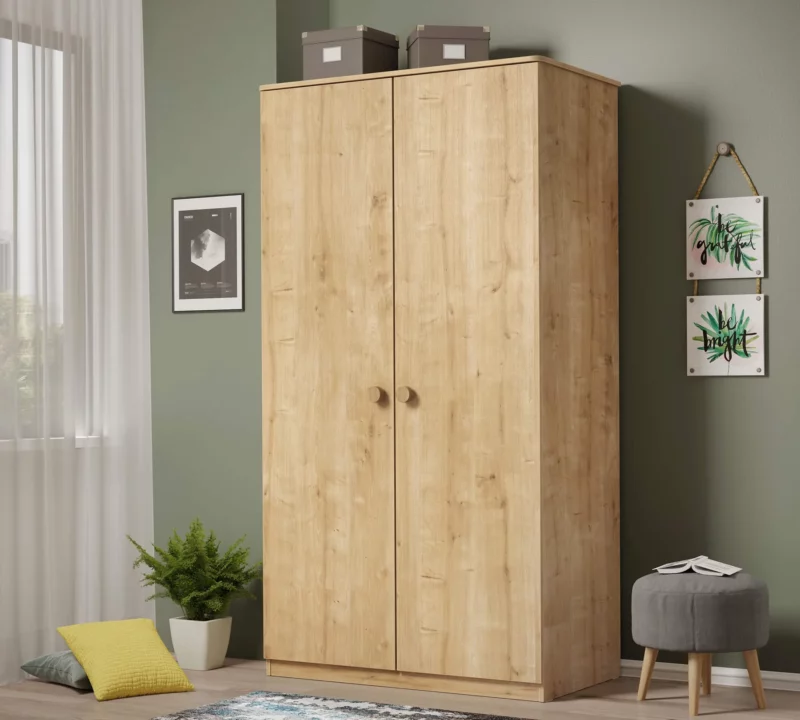 Cilek Mocha Kleiderschrank 2-türig – Bild 5
