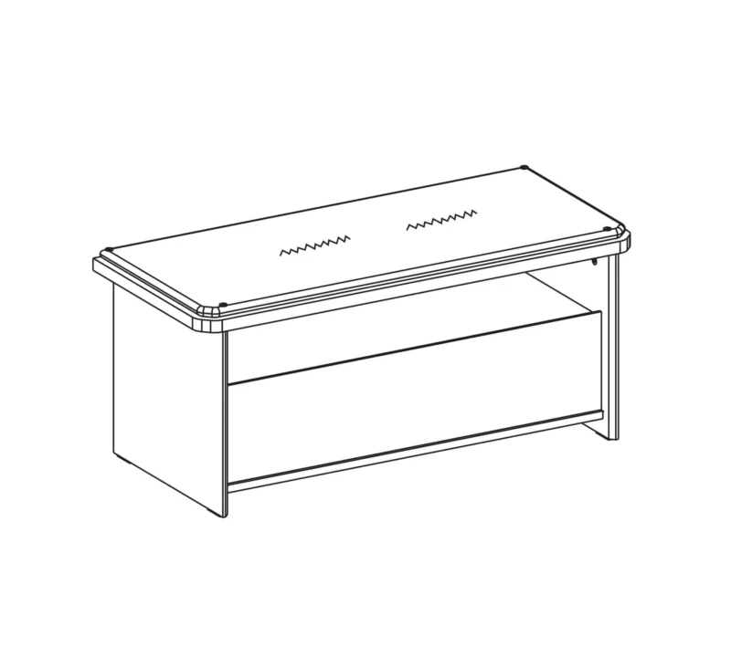Cilek Trio Ottoman mit Schublade – Bild 3