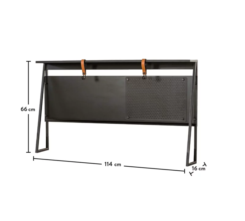 Cilek  Dark Metal Small Schreibtischaufsatz – Bild 4