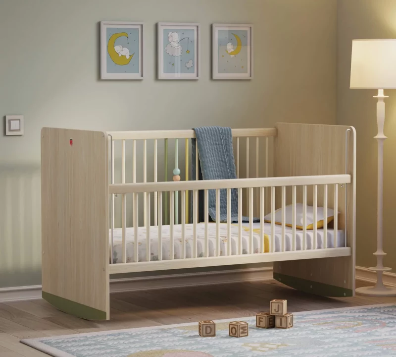 Cilek Montes Natural Baby Convertible Bett (70x140 cm) – Bild 2