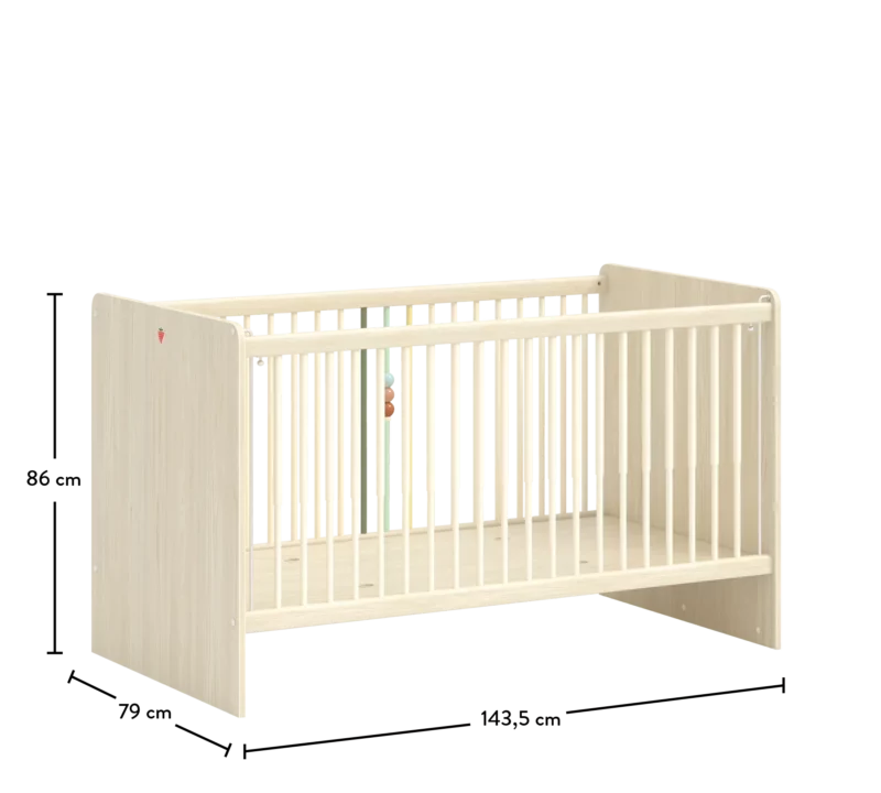 Cilek Montes Natural Baby Convertible Bett (70x140 cm) – Bild 6
