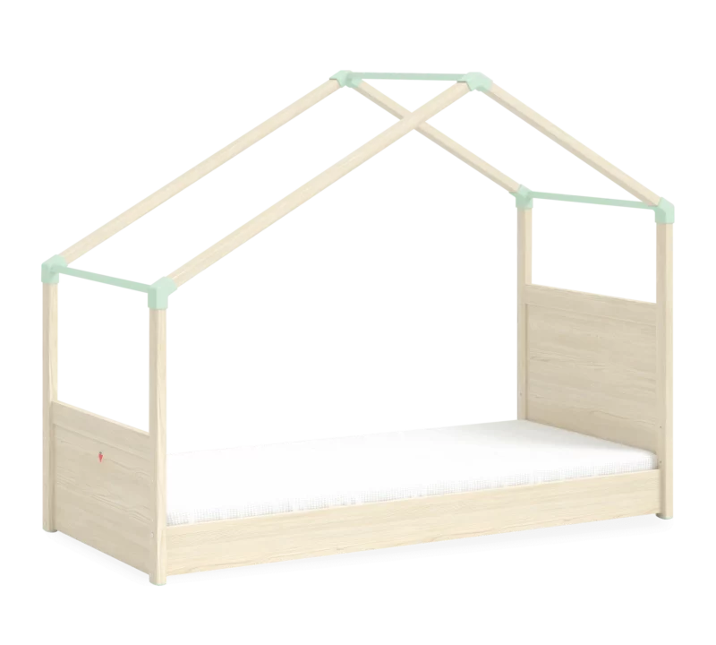 Cilek Montes Natural Seitendach Bettgestell (90x200 cm)