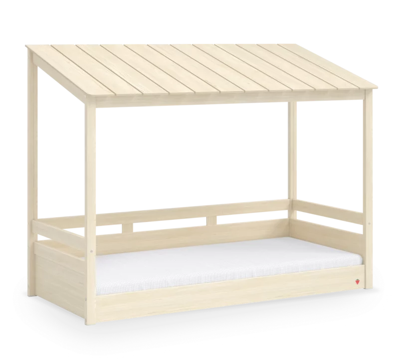 Cilek Montes Natural Hölzern Seitendach Bettgestell  (90x200 cm)
