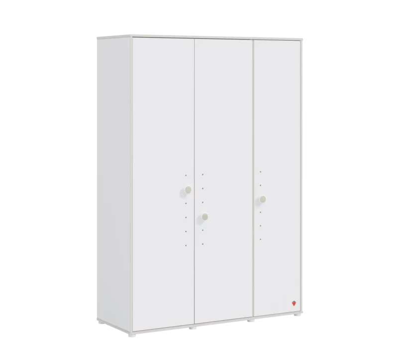 Cilek Montes Weiß Kleiderschrank 3-türig
