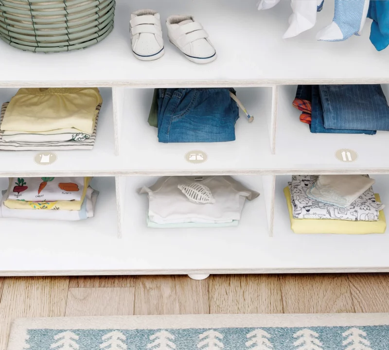 Cilek Montes Weiß Kleiderschrank 3-türig – Bild 5