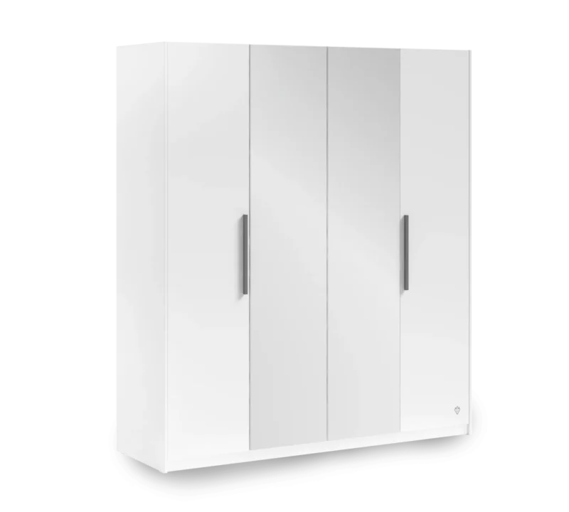 Cilek White Kleiderschrank 4-türig