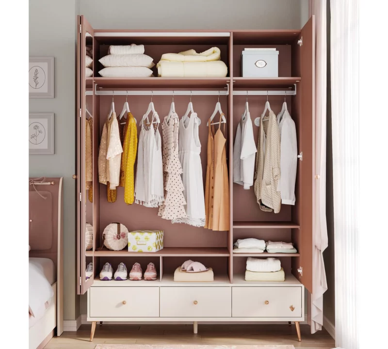 Cilek Elegance Kleiderschrank 3-türig – Bild 6