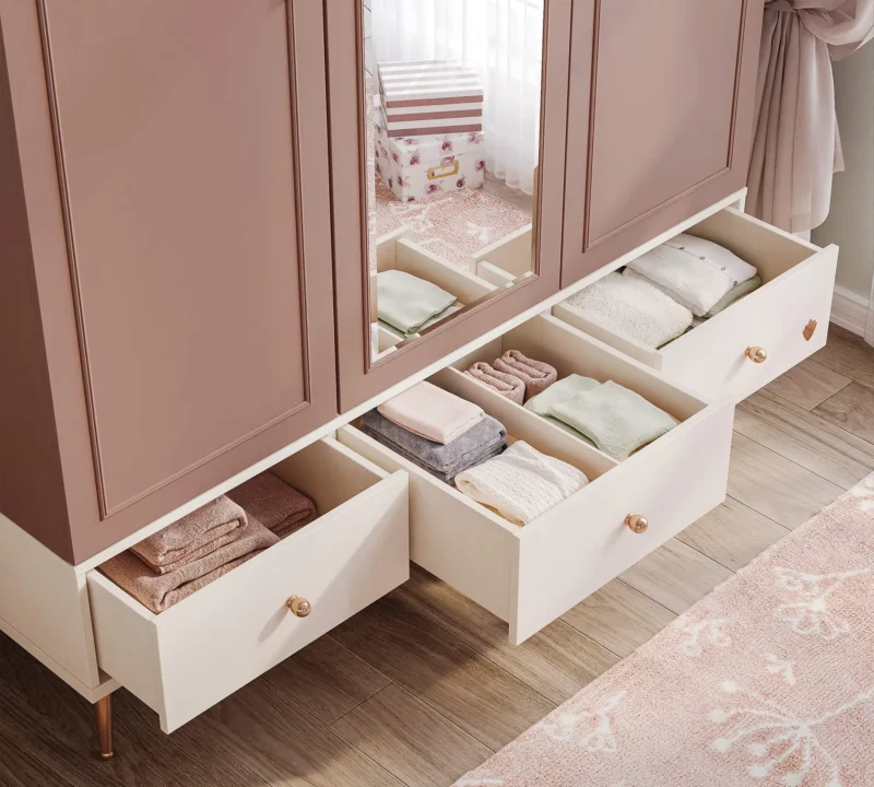 Cilek Elegance Kleiderschrank 3-türig – Bild 4