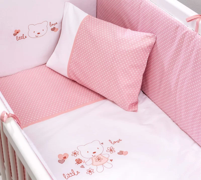 Cilek Little Love Baby Bettwäsche-Set (60x120 Cm) – Bild 2