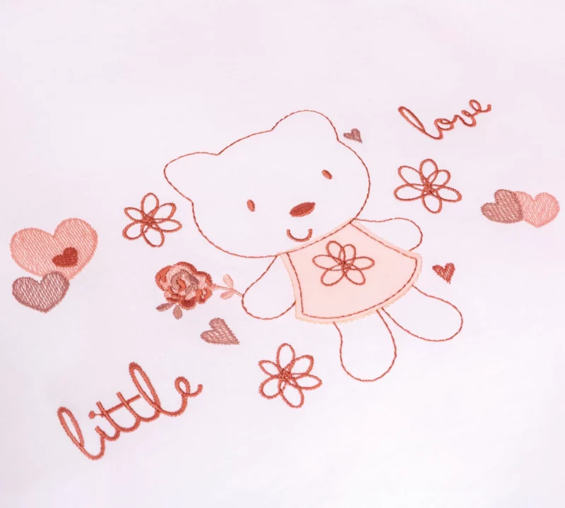 Cilek Little Love Baby Bettwäsche-Set (60x120 Cm) – Bild 3