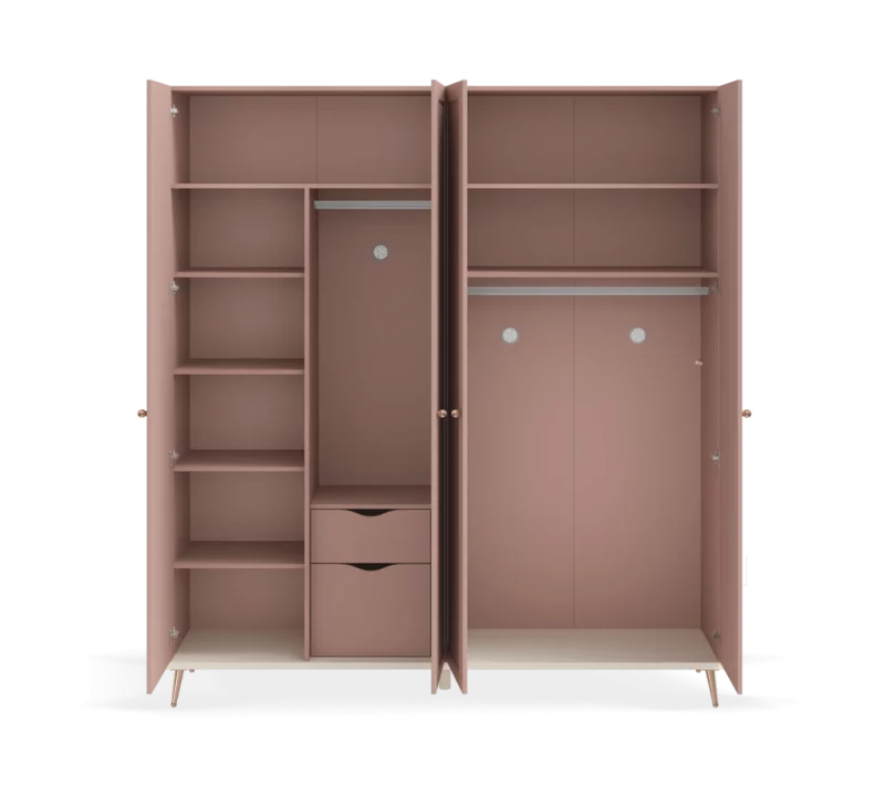 Cilek Elegance Kleiderschrank 4-türig – Bild 3