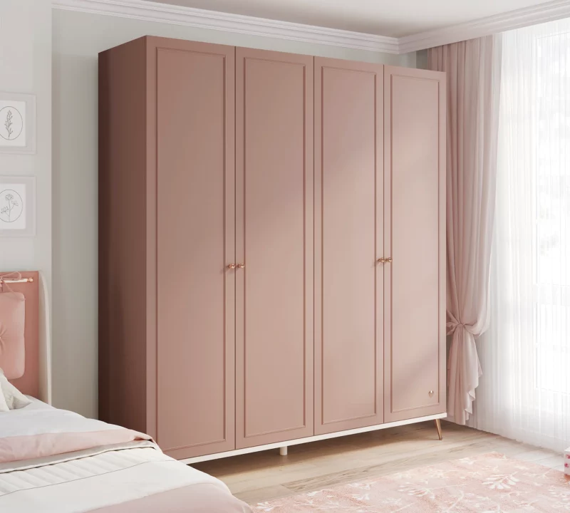 Cilek Elegance Kleiderschrank 4-türig – Bild 4