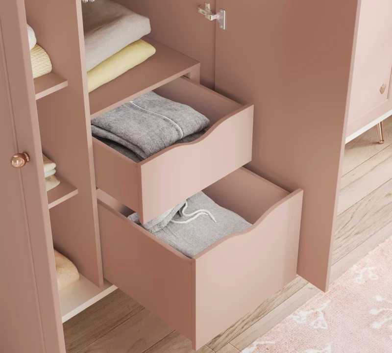 Cilek Elegance Kleiderschrank 4-türig – Bild 6