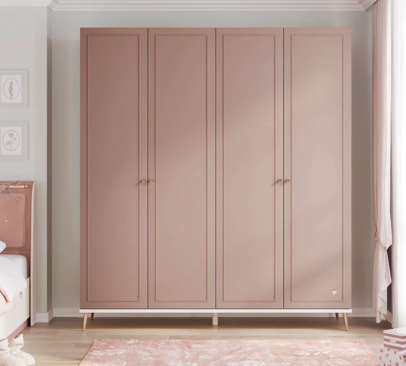 Cilek Elegance Kleiderschrank 4-türig – Bild 2