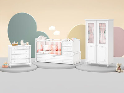 Cilek Romantica Baby Standart Babyzimmer 2