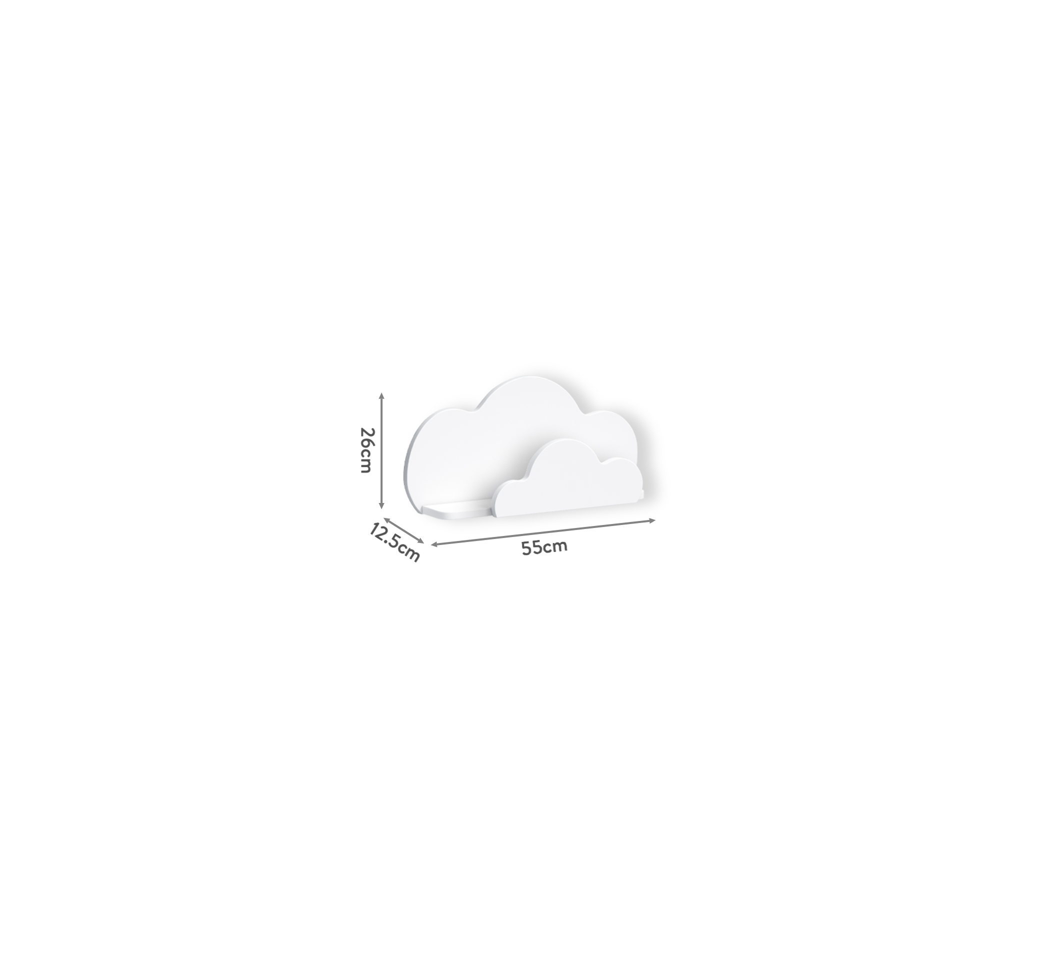 Cilek Romantic Cloud Wandregal – Bild 4