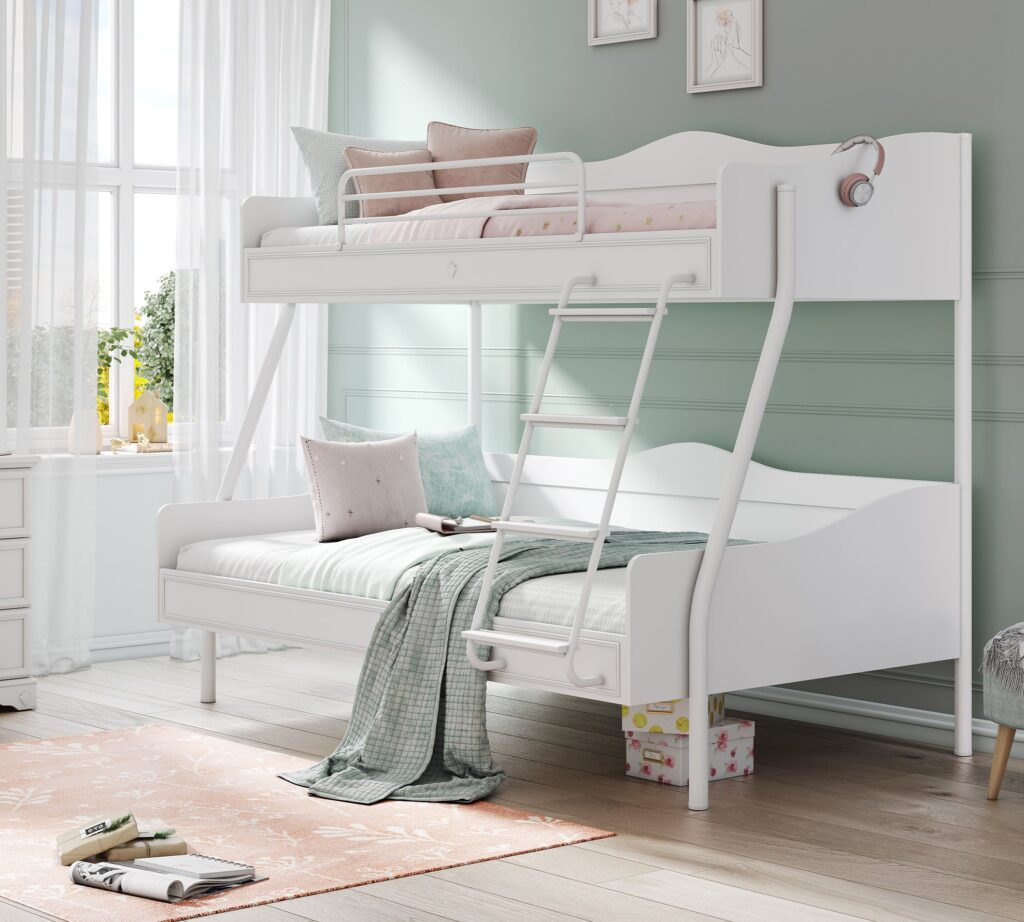 Cilek Romantic Großes Etagenbett (90 × 200–120 × 200 cm)