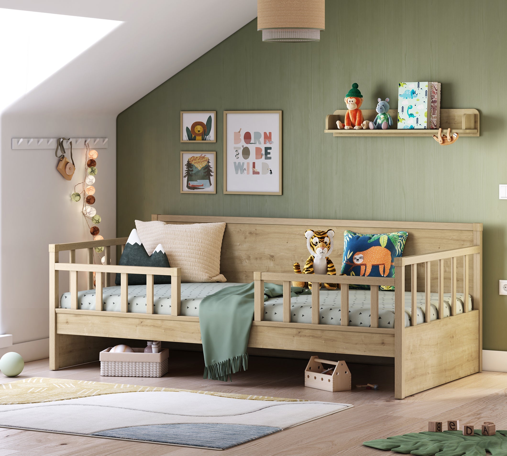 Cilek Tagesbett ohne Dach (Mocha) (100 × 200 cm) – Bild 5