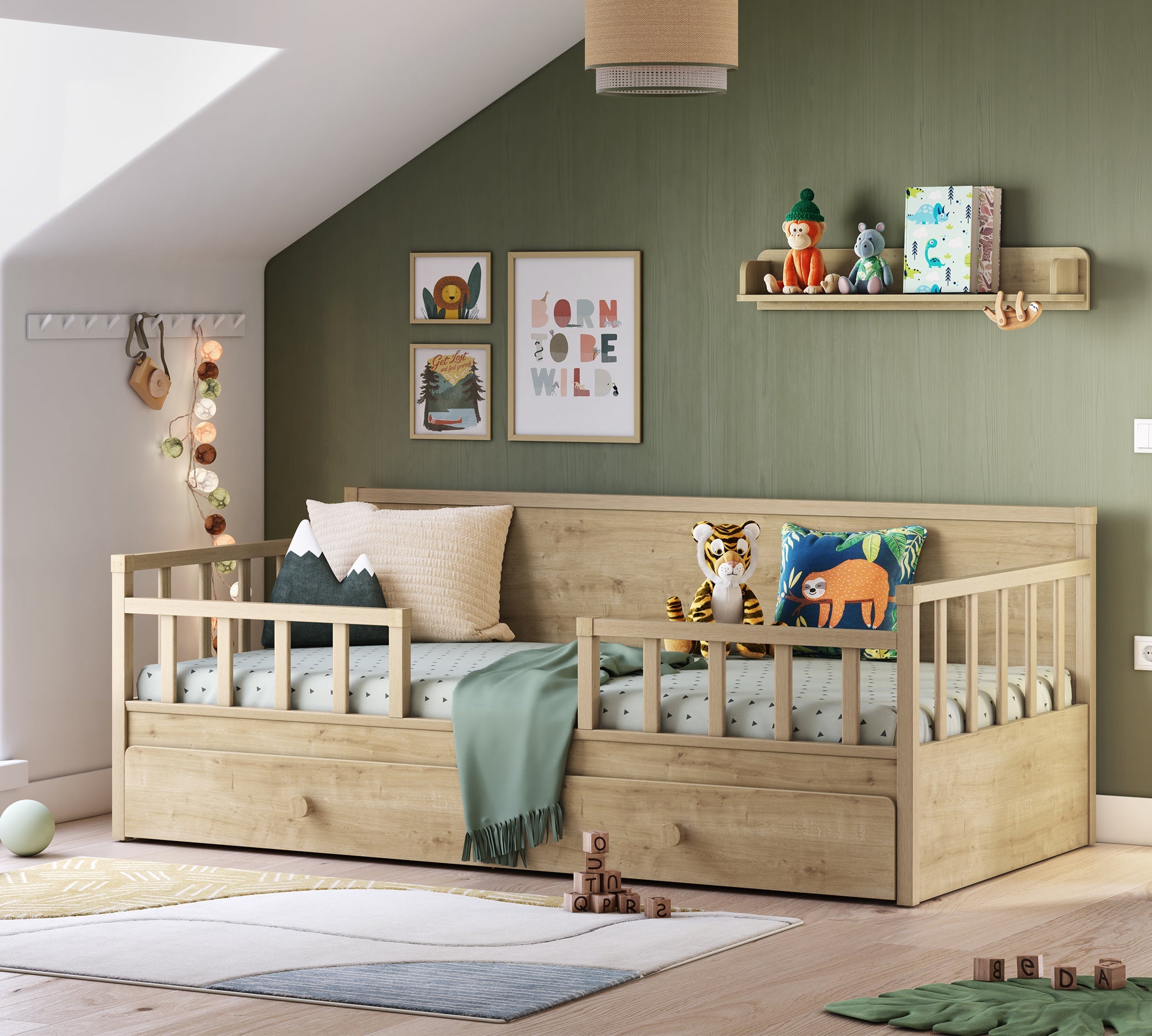 Cilek Tagesbett ohne Dach (Mocha) (100 × 200 cm) – Bild 6