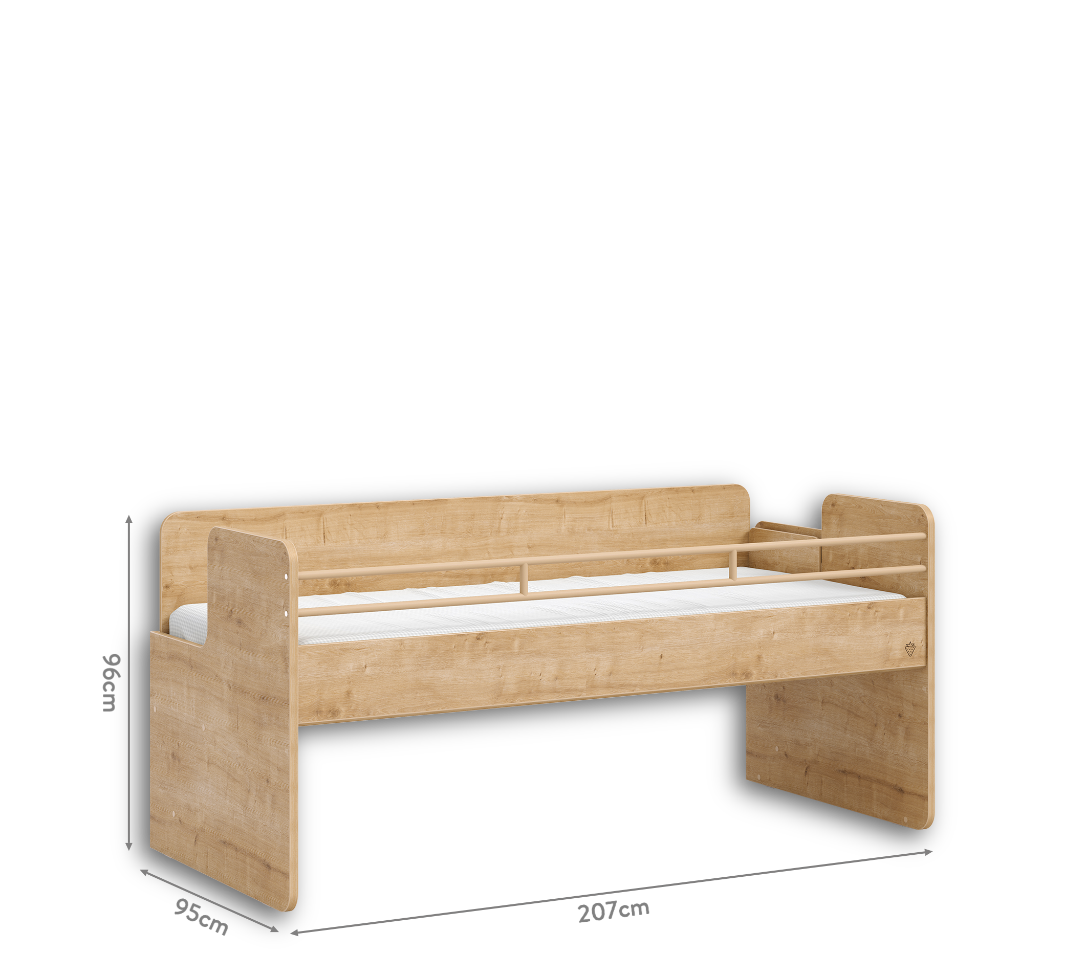Cilek Studio UPPER Bett (mocha) – Bild 12