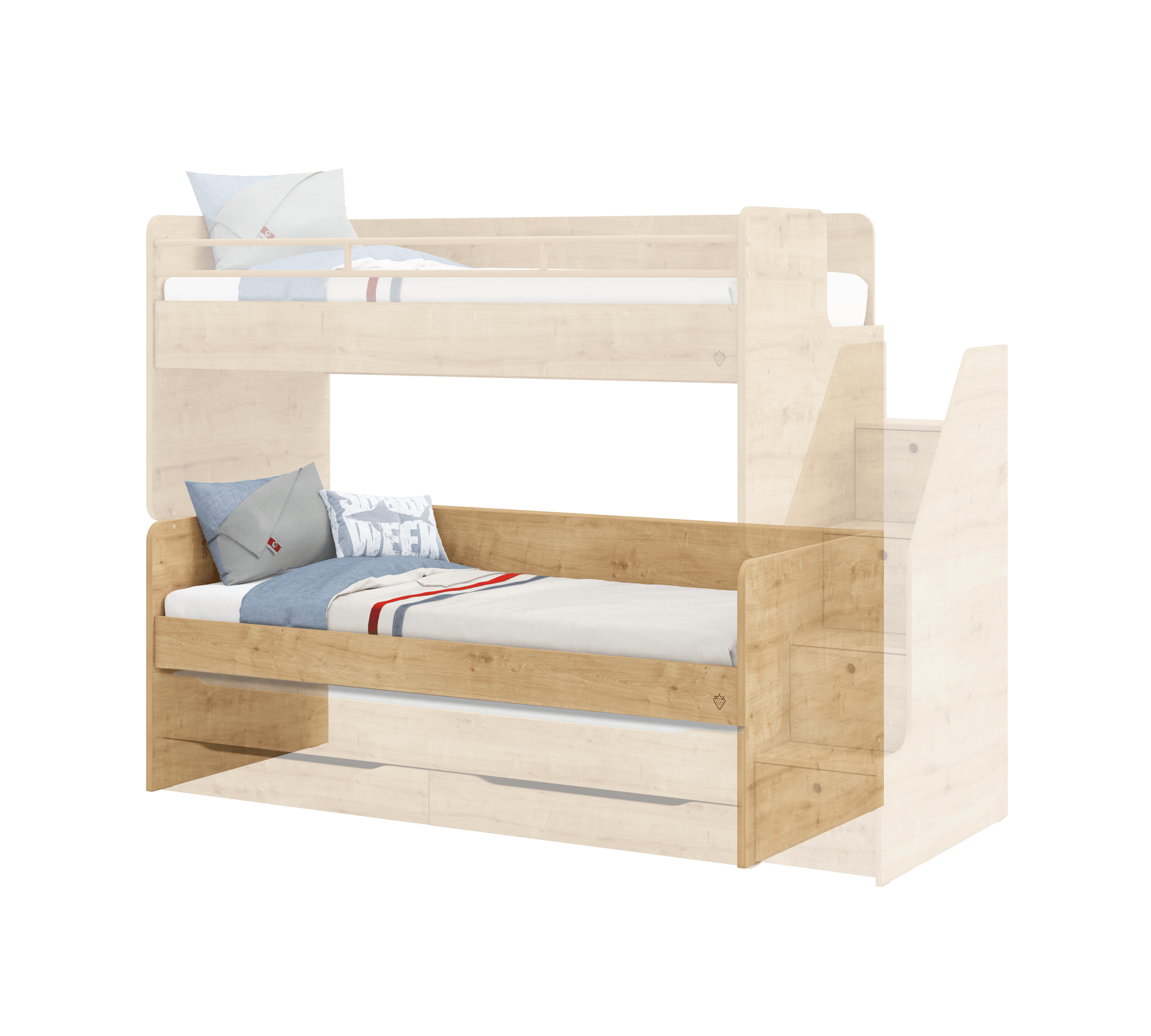 Cilek Studio Ausziehbett (mocha) – Bild 4