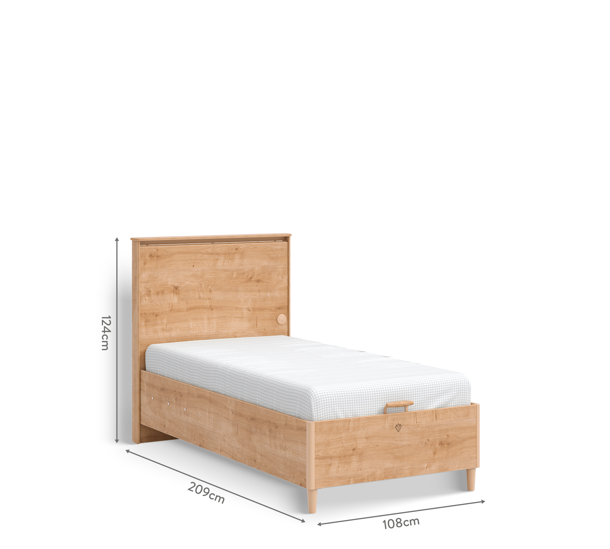 Cilek Mocha Bett WITH BASE – Bild 3