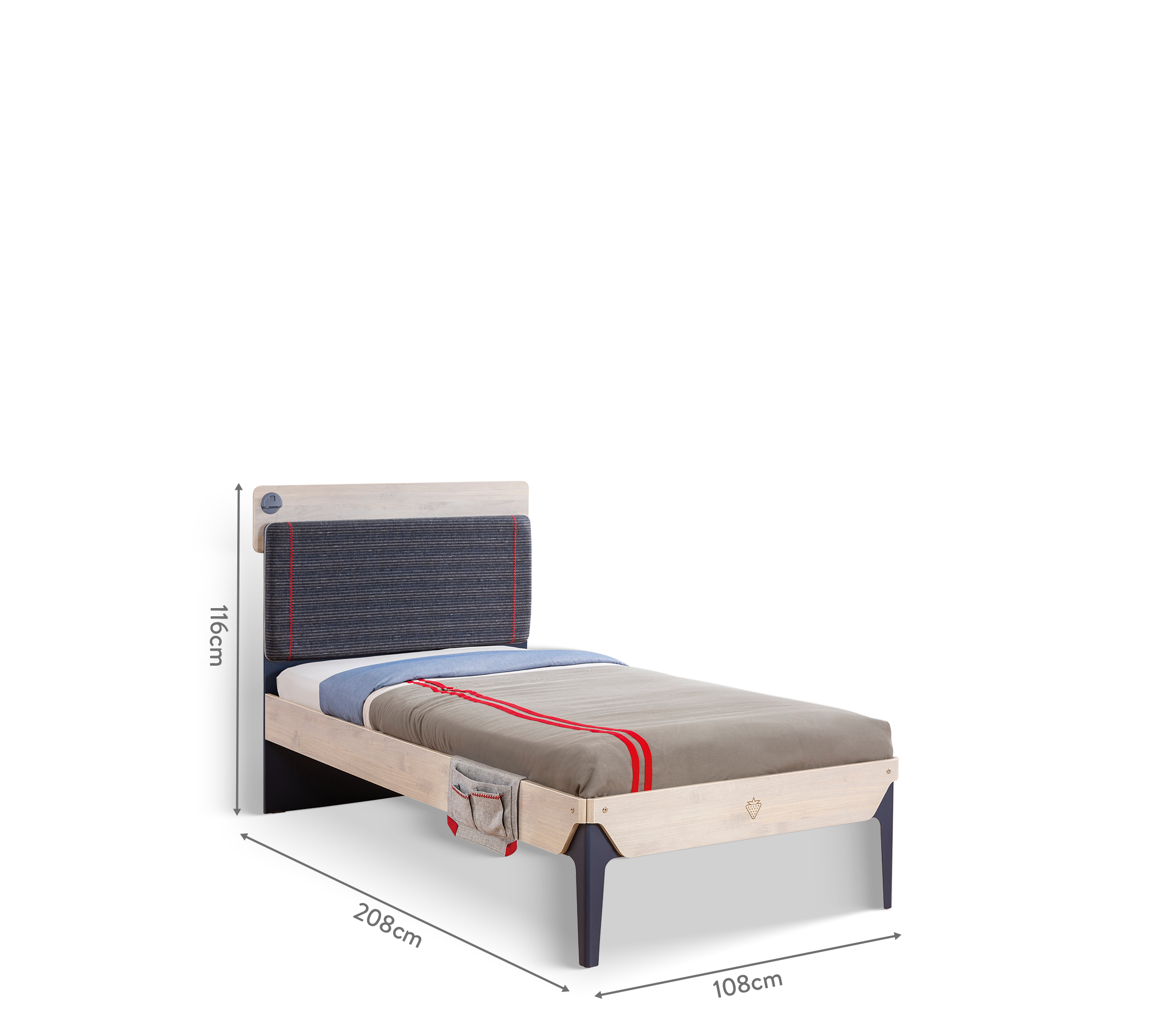 Cilek Trio Line-Bett (100 × 200 cm) – Bild 7