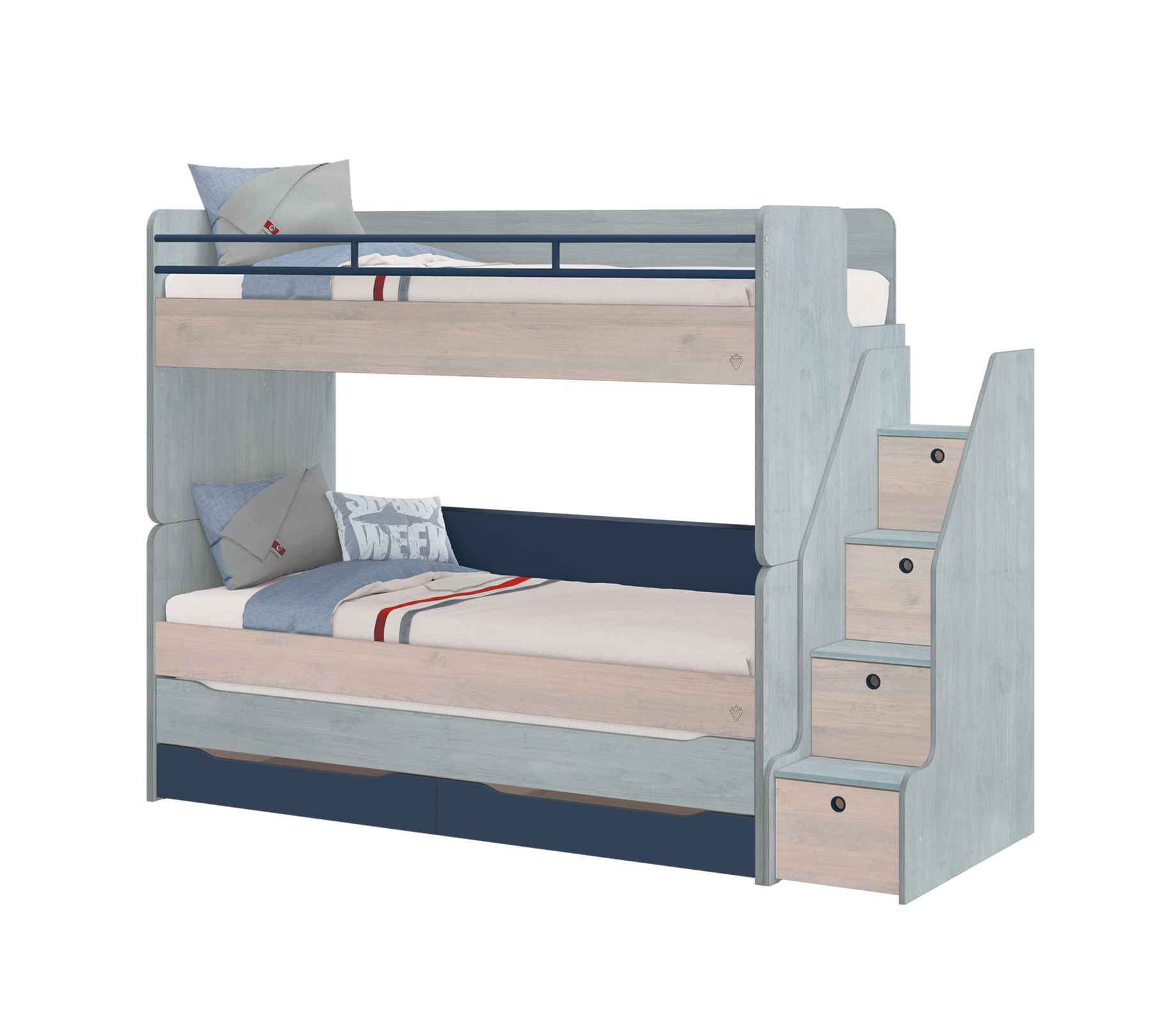 Cilek Studio Schublade Ausziehbett-Set Trio – Bild 5