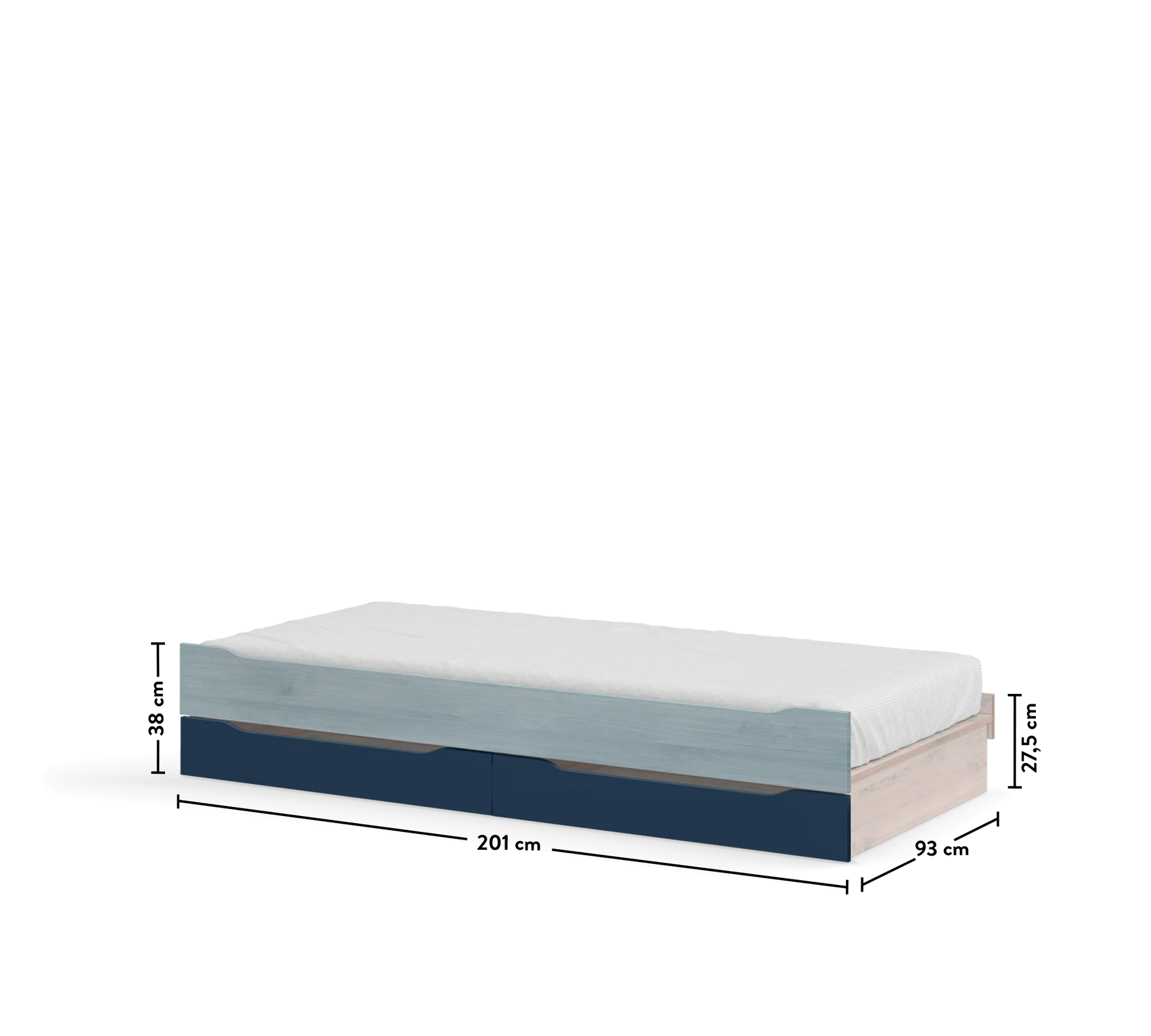 Cilek Studio Schublade Ausziehbett-Set Trio – Bild 7