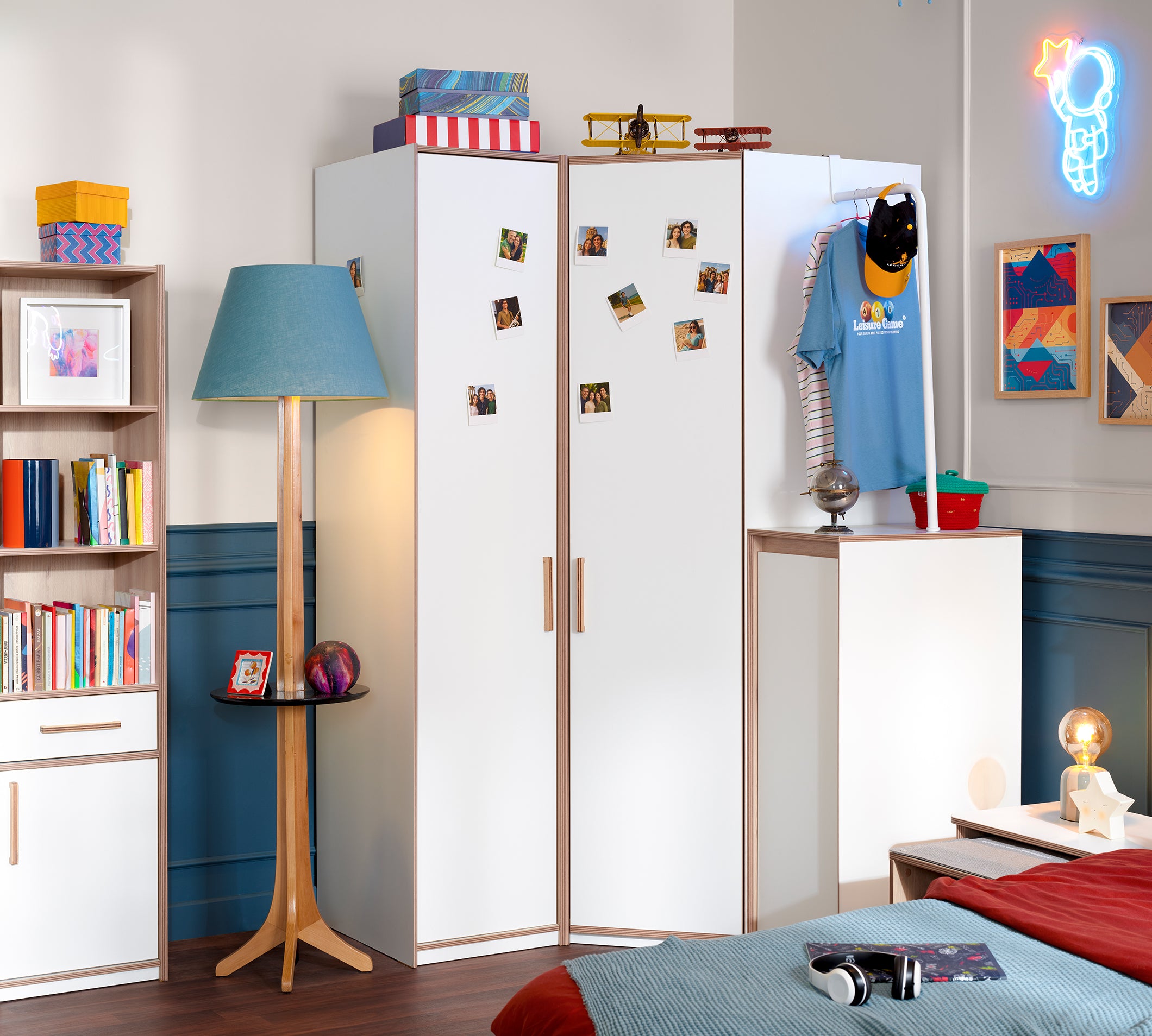 Cilek Modera 1 Tür Kleiderschrank – Bild 2