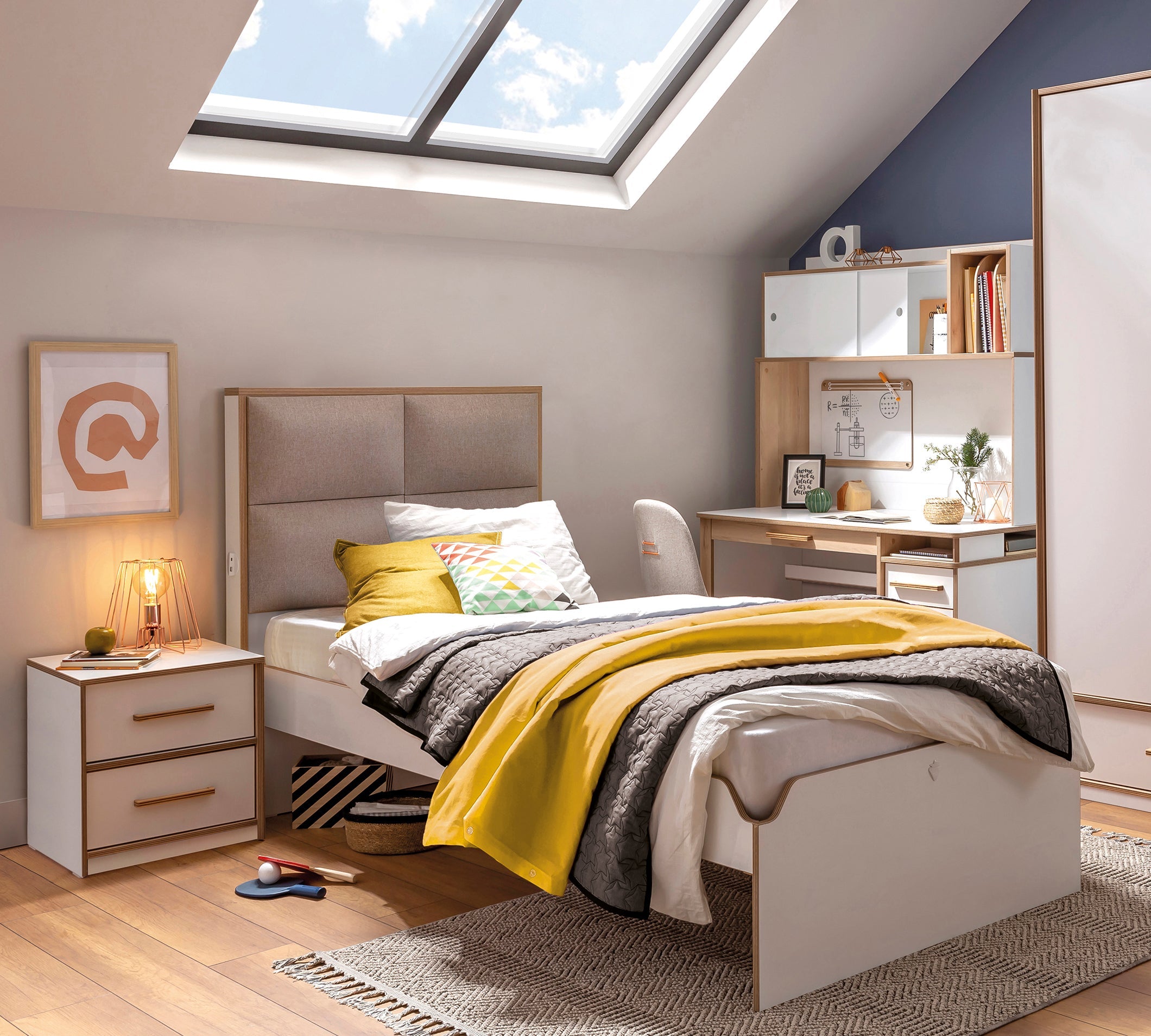 Cilek Modera FABRIC HEADED Bett