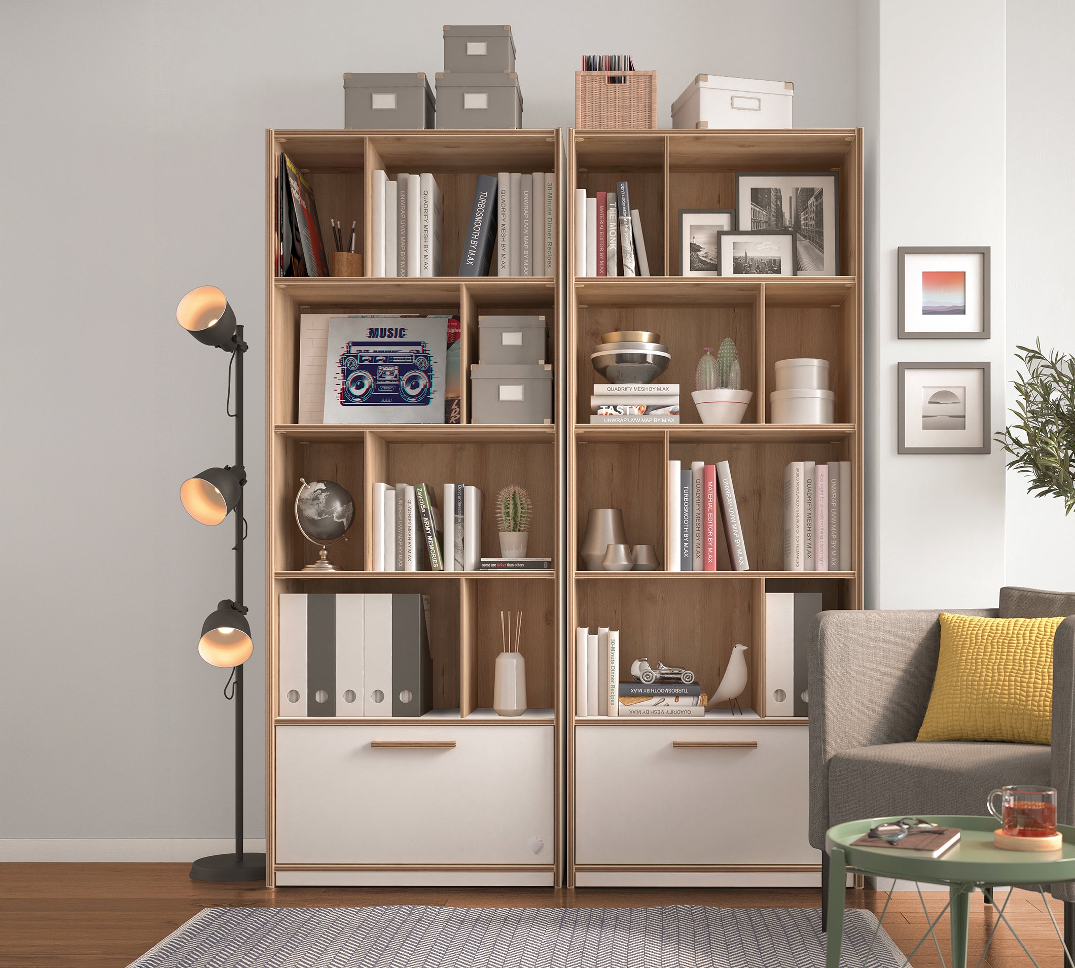 Cilek Modera Mittel Bücherregal – Bild 2