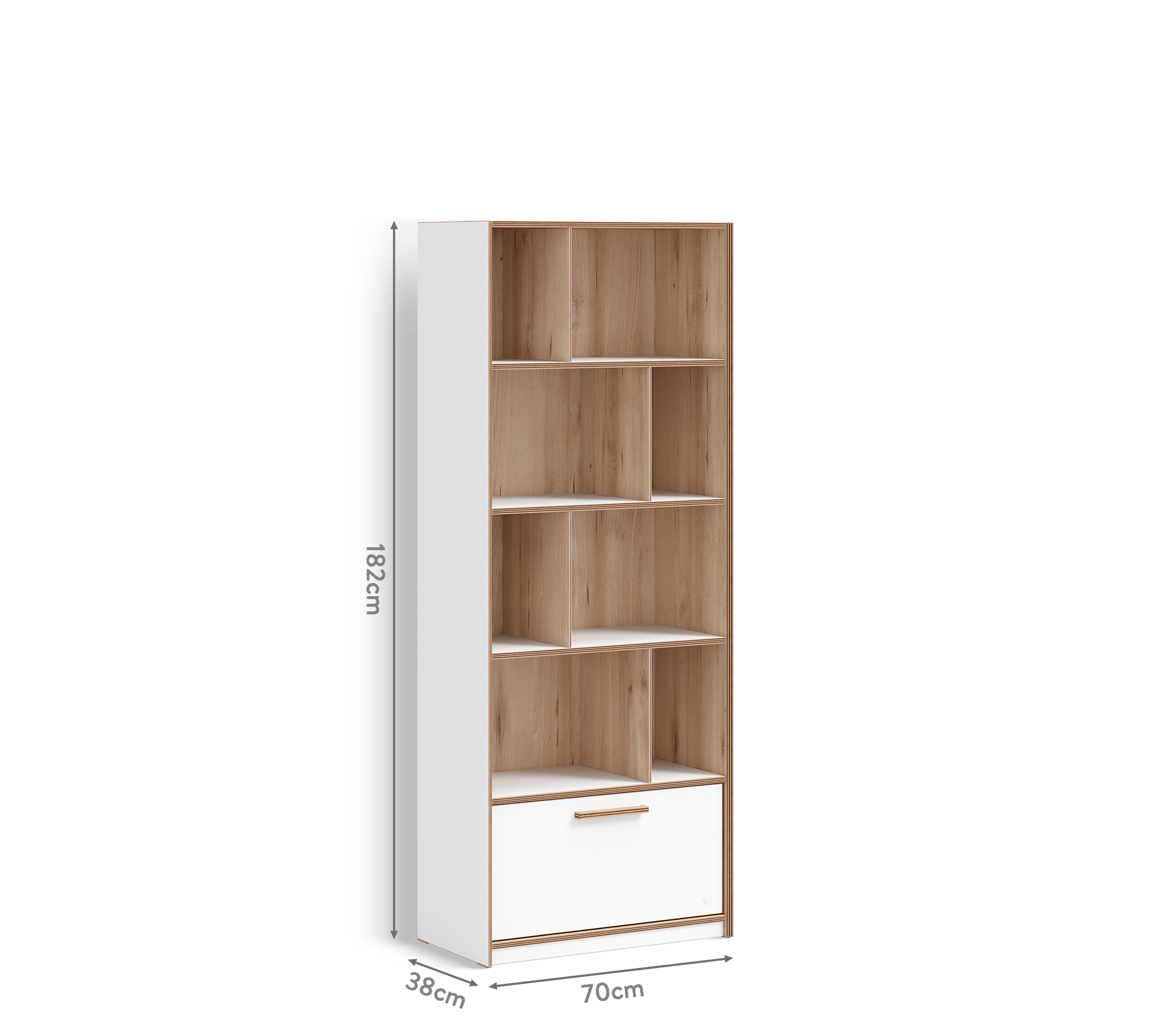 Cilek Modera Mittel Bücherregal – Bild 6