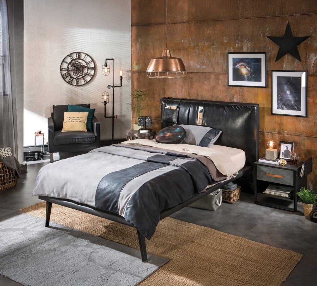 Cilek Dark Metal Bett (120 × 200 cm)