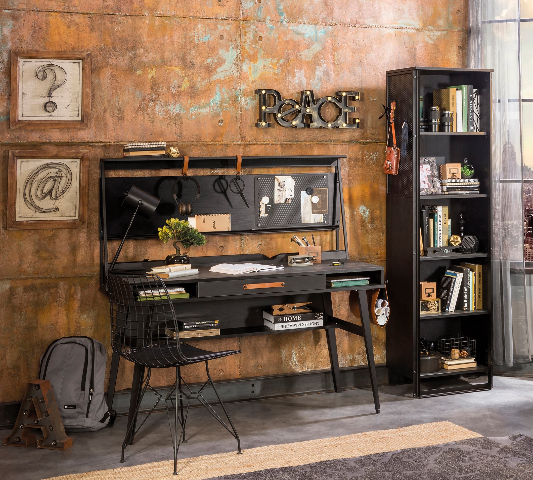 Cilek Dark Metal Bücherregal – Bild 6