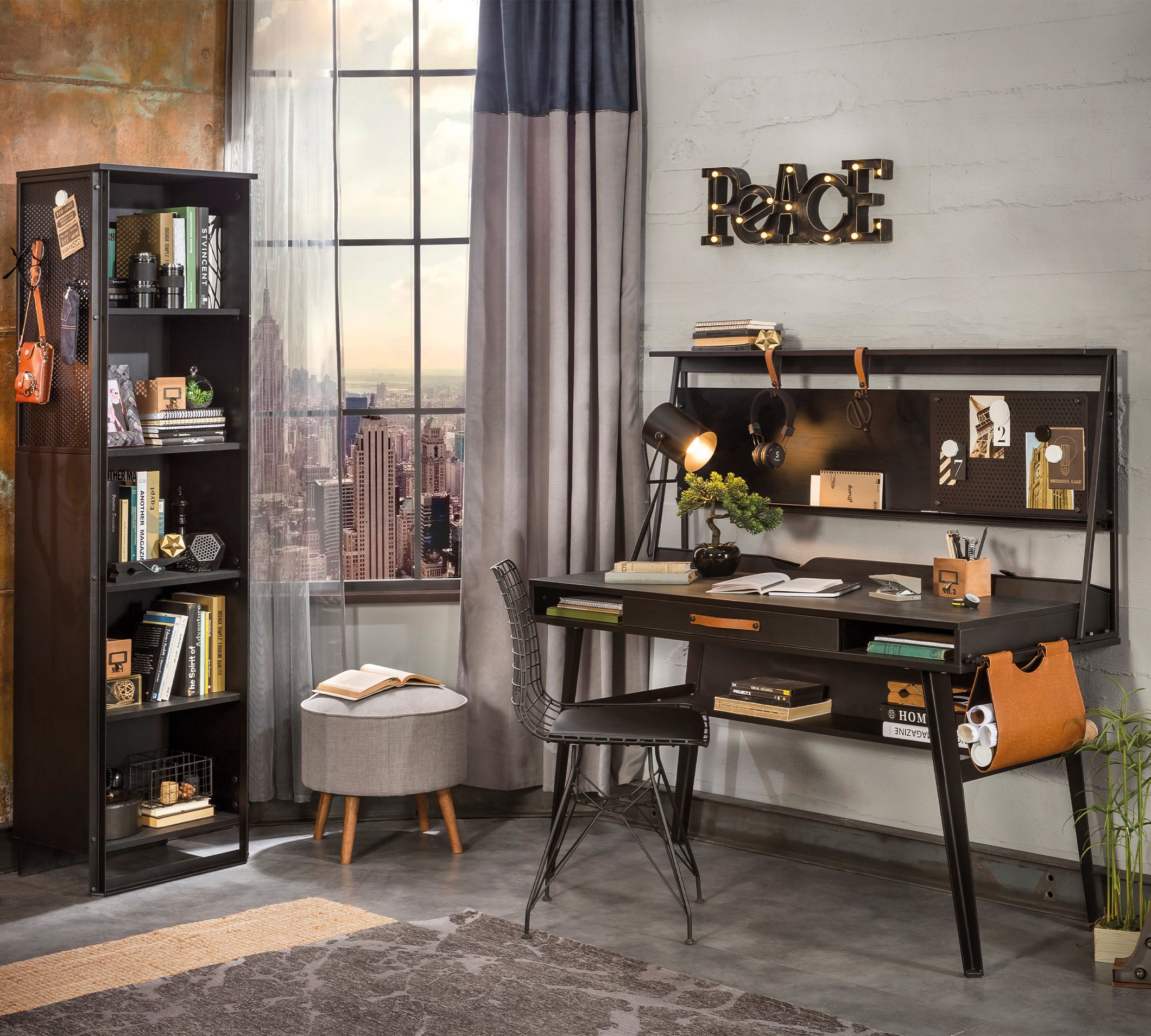 Cilek Dark Metal Bücherregal – Bild 7