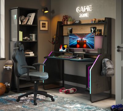 Cilek Schwarz GAMING Schreibtisch