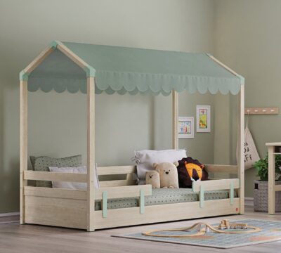 Cilek Montes Natural Hausbett mit Dach